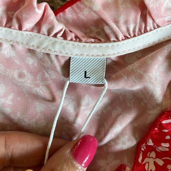 NWT Made With Love‎ ❤️Baby Doll Dress. Size Large. Floral - Picture 6 of 10